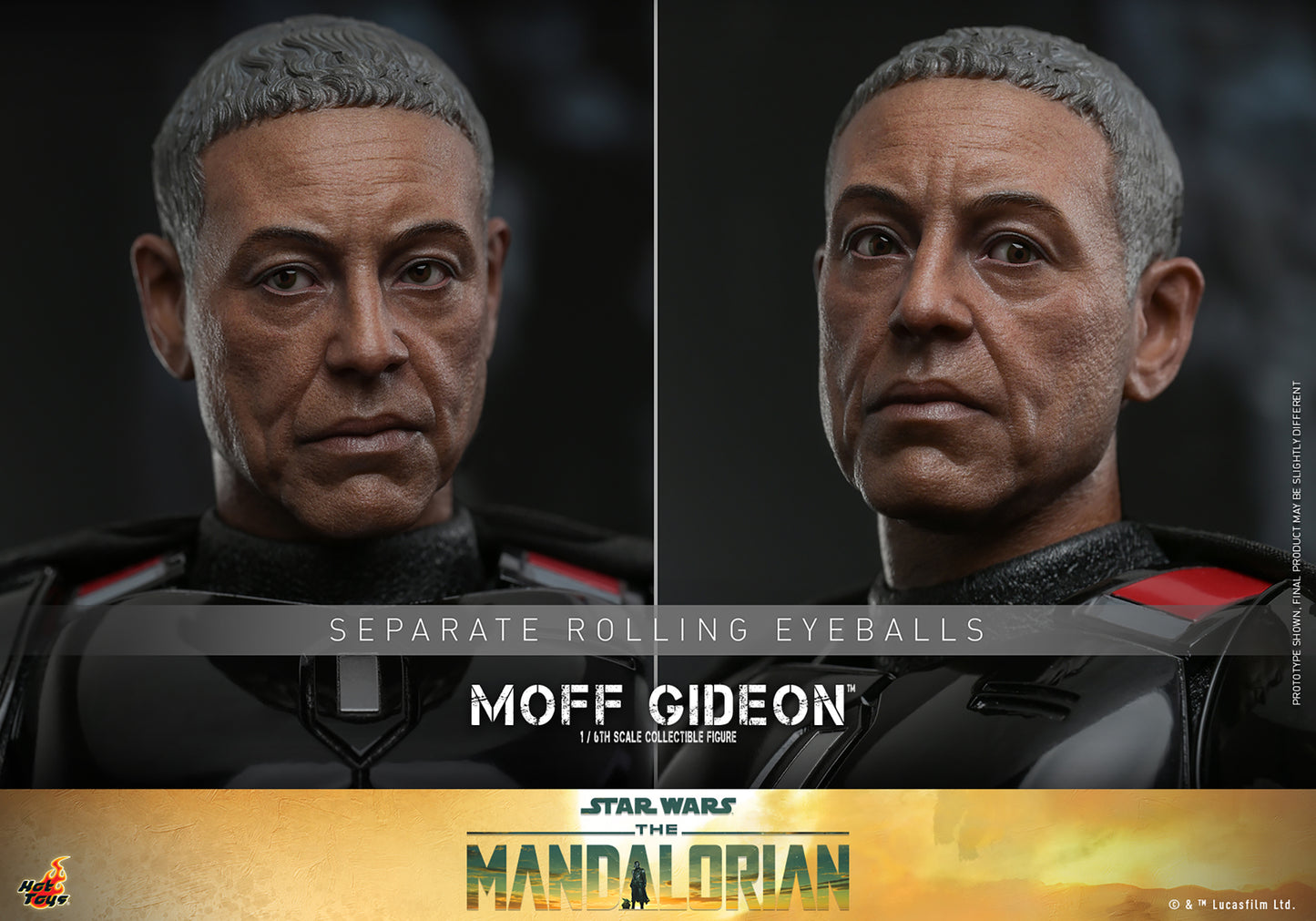 Star Wars: The Mandalorian TMS107 Moff Gideon (Mandalore Ver.) 1/6th Scale Collectible Figure