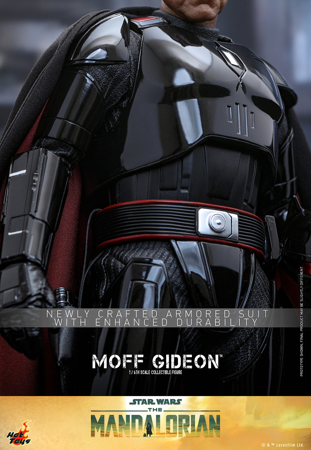 Star Wars: The Mandalorian TMS107 Moff Gideon (Mandalore Ver.) 1/6th Scale Collectible Figure