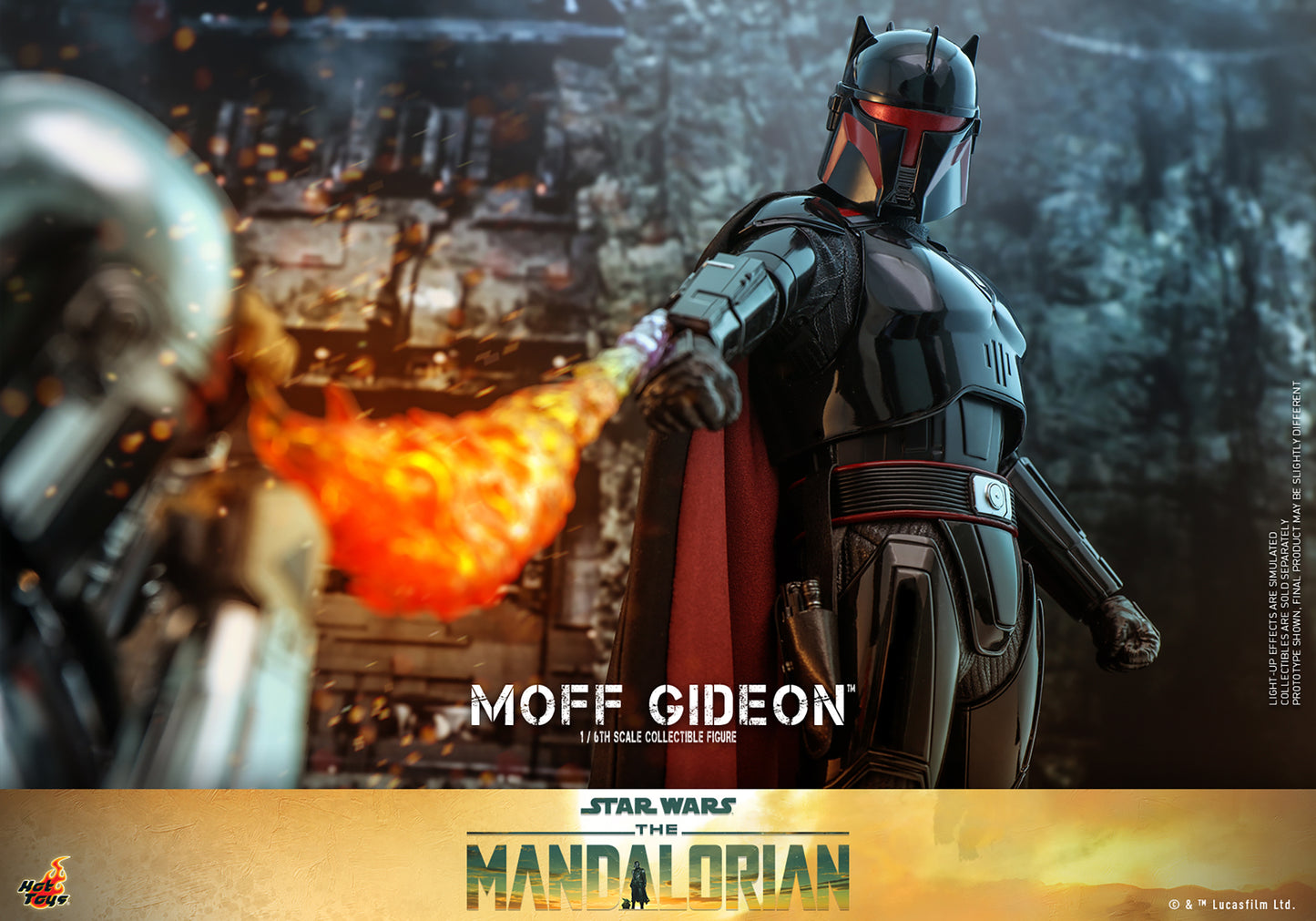 Star Wars: The Mandalorian TMS107 Moff Gideon (Mandalore Ver.) 1/6th Scale Collectible Figure