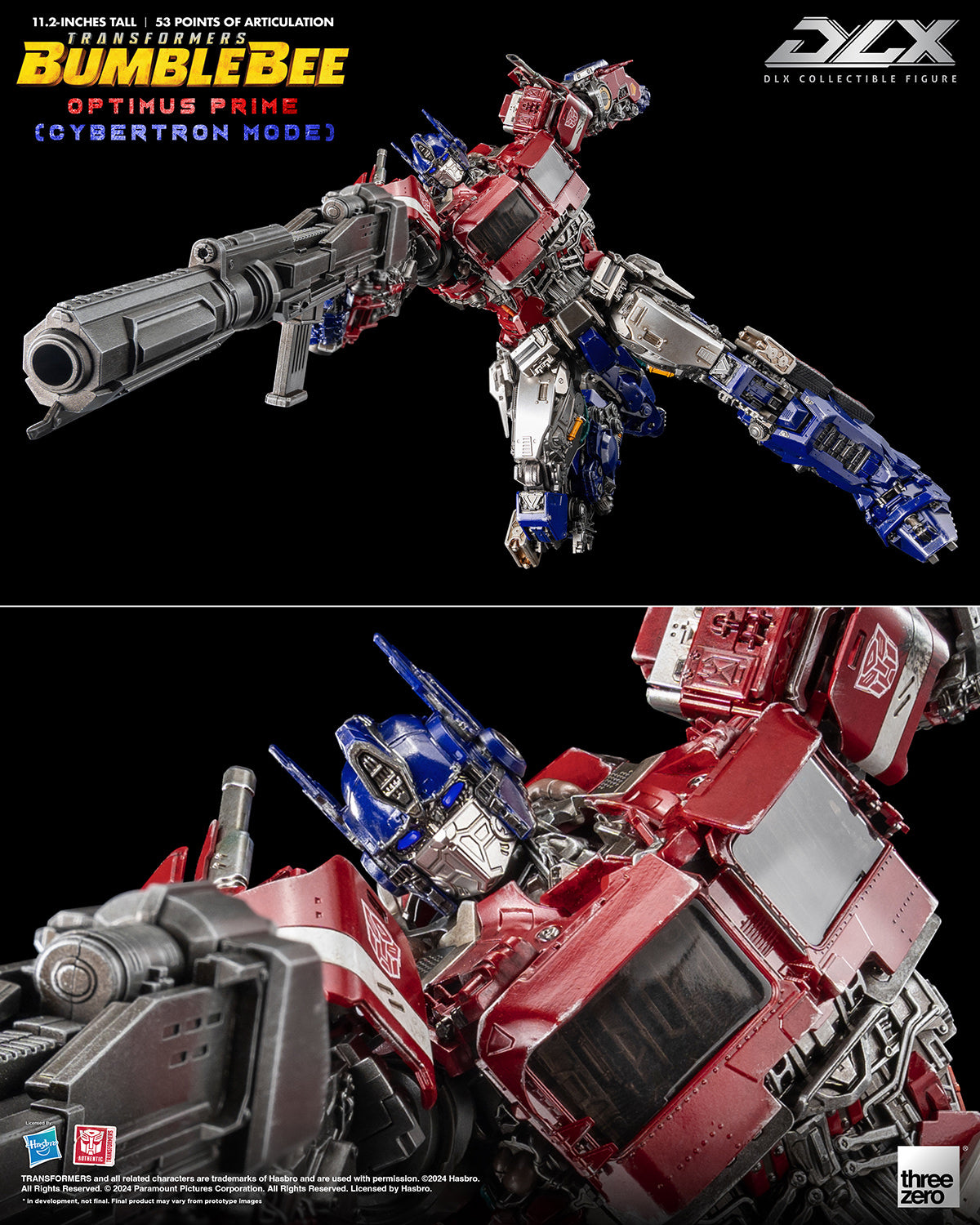 PRE-ORDER - Transformers: Bumblebee DLX Scale Collectible Series Optimus Prime (Cybertron Mode) Action Figure