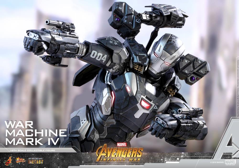 Avengers: Infinity War MMS499D26 War Machine Mark IV 1/6th Scale