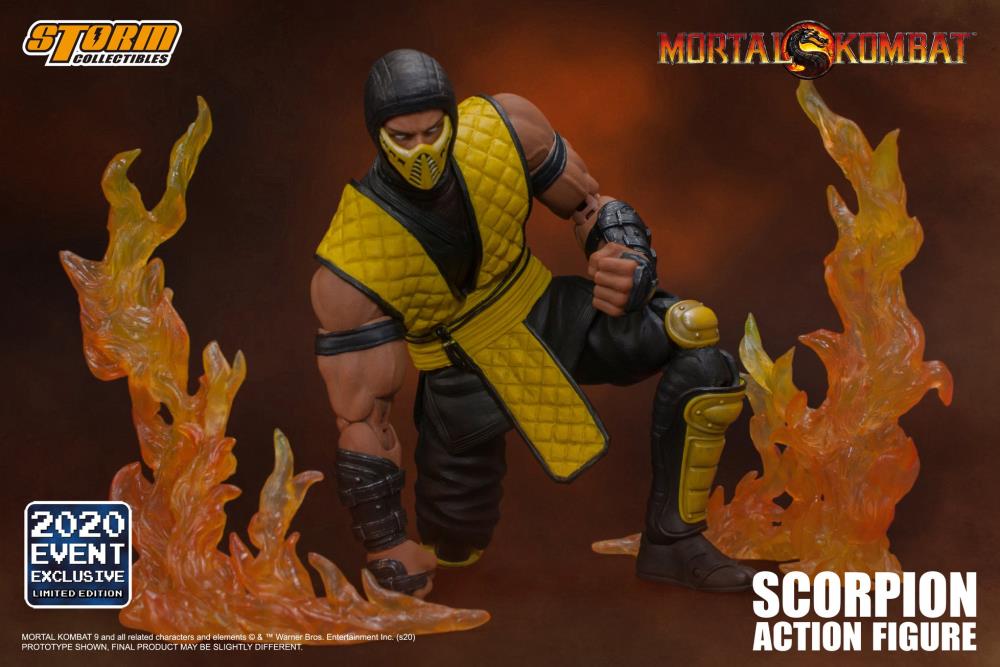 Mortal Kombat VS Series Scorpion 1/12 Scale SDCC 2020 Exclusive