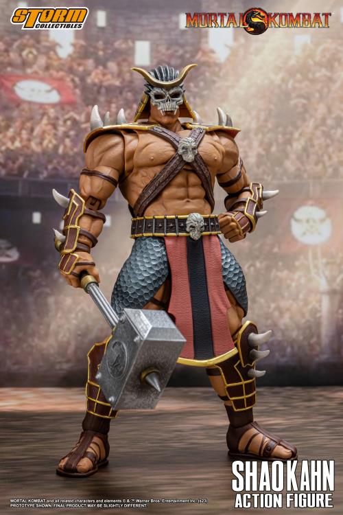 Mortal Kombat Action Figure Shao Kahn Deluxe Edition