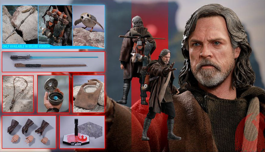 Star Wars: The Last Jedi MMS458 Luke Skywalker (Deluxe) 1/6th Scale Collectible Figure