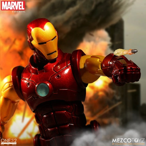 Mezco toyz sale iron man