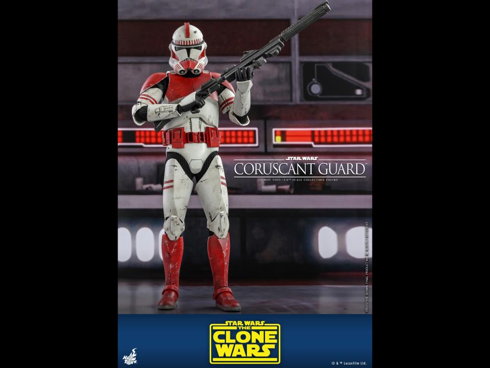 Star Wars: The Clone Wars TMS025 Coruscant Guard 1/6 Scale Figure