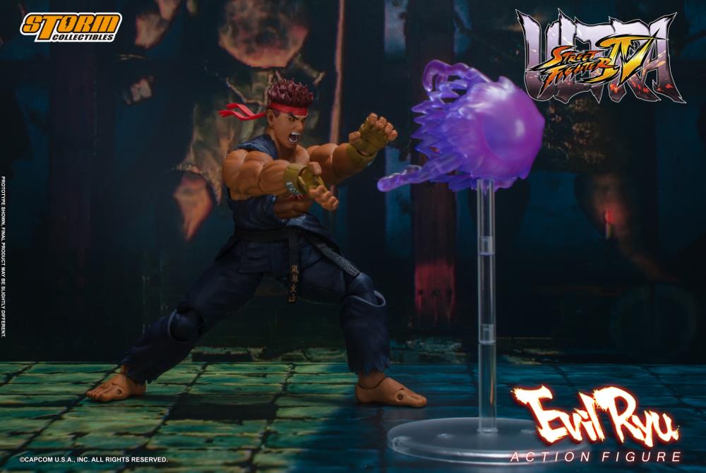 Ultra Street Fighter IV Evil Ryu 1/12 Scale Figure