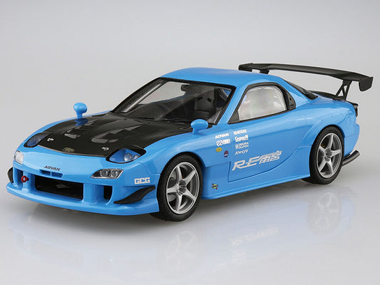 Mazda (1999) FD3S RX-7 RE Amemiya 1/24 Scale Model Kit