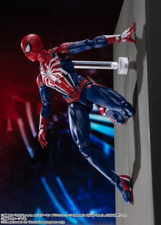 Spider-Man (2018 PS4 Video Game) S.H.Figuarts Spider-Man (Advanced 