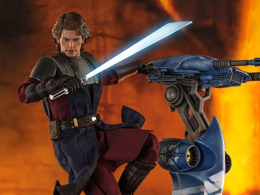 Star Wars: The Clone Wars TMS020 Anakin Skywalker and STAP 1/6 Scale Figure