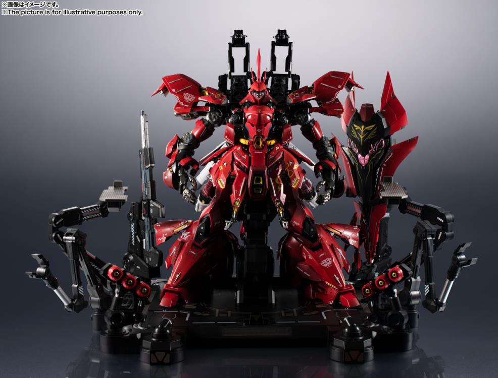 *FINAL SALE* Mobile Suit Gundam: Char's Counterattack Metal Structure MSN-04 Sazabi