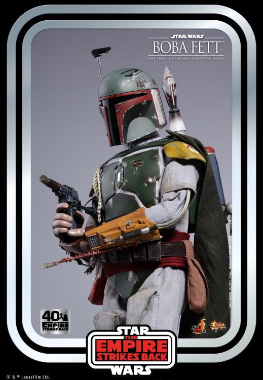 Star Wars: The Empire Strikes Back 40th Anniversary MMS574 Boba Fett 1/6th Scale Collectible Figure