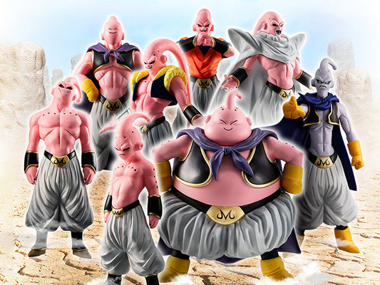 Dragon Ball Z High Grade Real Figure Majin Buu Complete Exclusive Set