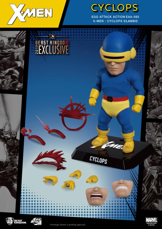 X-Men Egg Attack Action EAA-085 Cyclops Limited Edition SDCC 2019 Exclusive