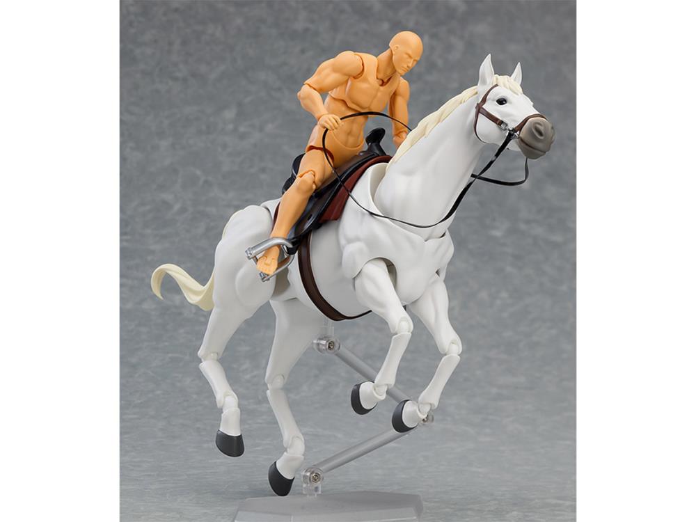 Figma No.490b Horse (White) Version 2.0