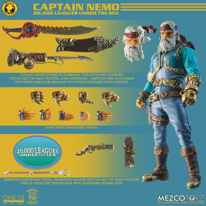 Rumble Society One:12 Collective Captain Nemo & Nautilus Exclusive Set