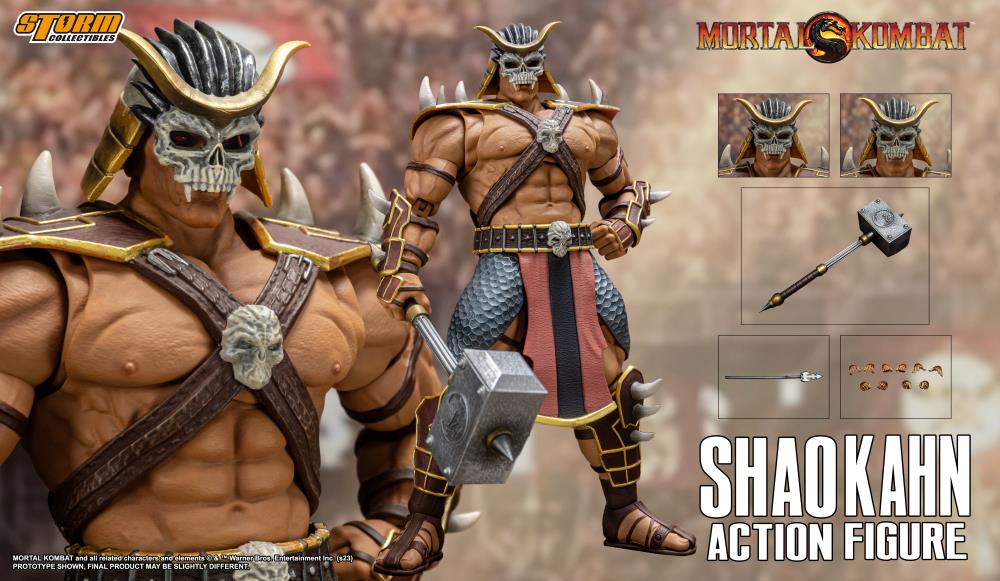 Mortal Kombat 1/12 Scale Pre-Painted Action Figure: Shao Kahn