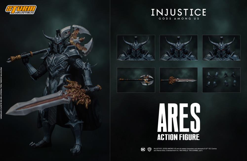 Injustice: Gods Among Us Ares 1/12 Scale Figure