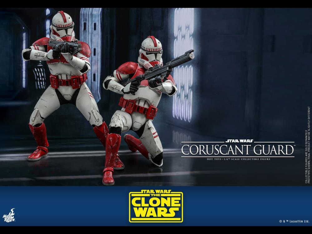 Star Wars: The Clone Wars TMS025 Coruscant Guard 1/6 Scale Figure