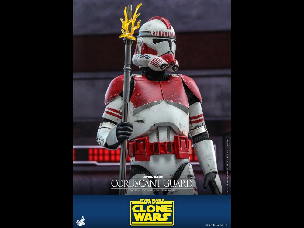 Star Wars: The Clone Wars TMS025 Coruscant Guard 1/6 Scale Figure