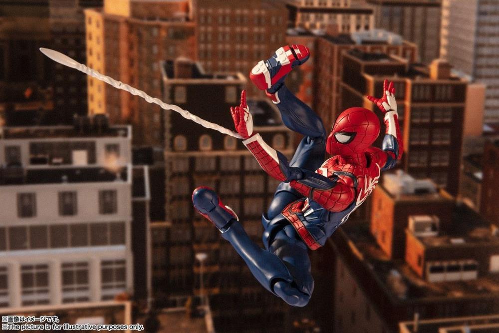 Spider-Man (2018 PS4 Video Game) S.H.Figuarts Spider-Man (Advanced Suit)